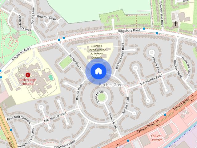 House for rent in Gravelly Hill, West Midlands