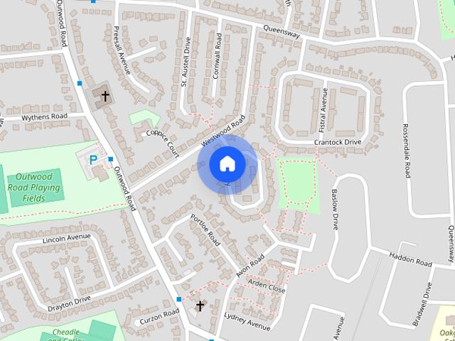 House for rent in Heald Green, Greater Manchester