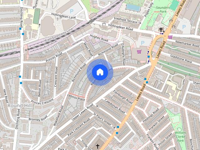 Apartment for rent in Round Hill, Brighton & Hove