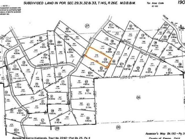 Land for sale in Squaw Valley, California