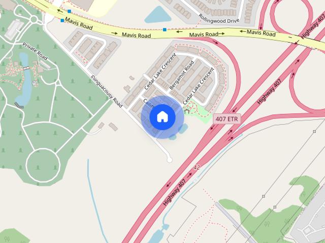 House for rent in Churchville, Brampton