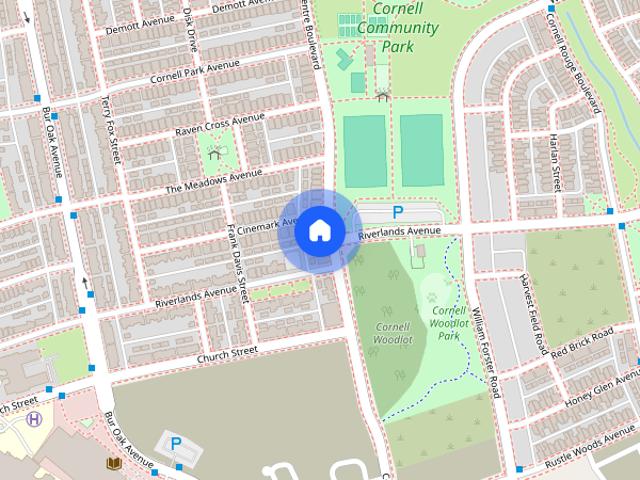 House for rent in Cornell, Markham