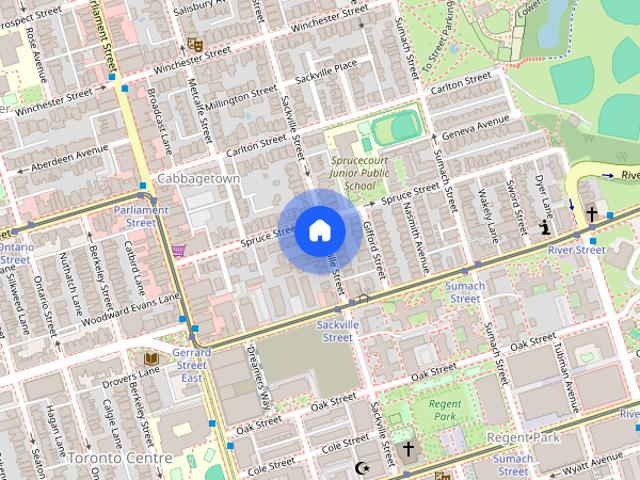 House for rent in Toronto Centre, Toronto