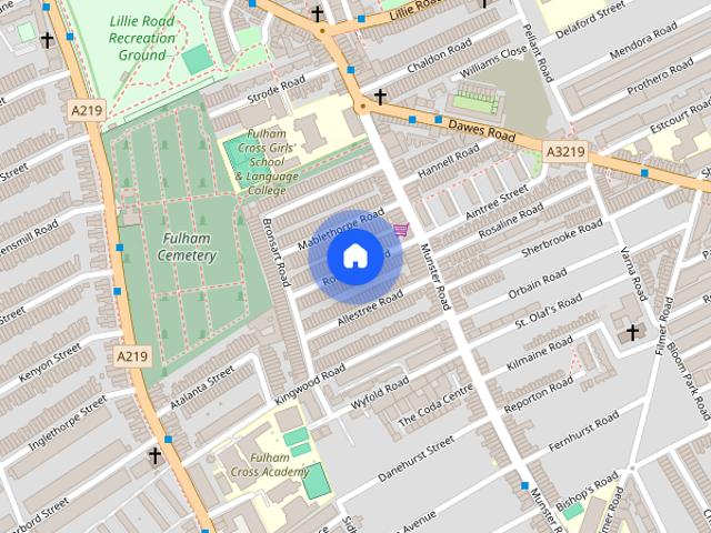 House for rent in Fulham, Greater London