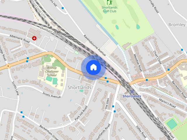 Apartment for rent in Shortlands, Greater London