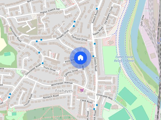 House for rent in Foxhayes, Watergate