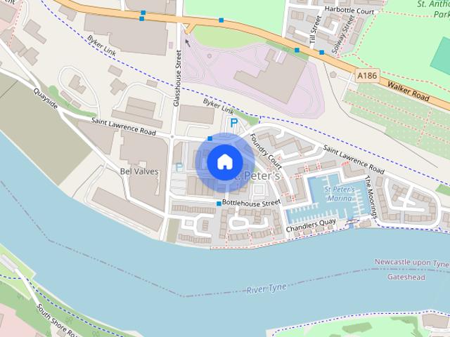 Apartment for rent in St. Peter's, Tyne And Wear