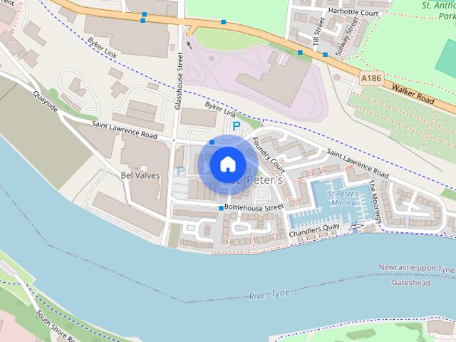 Apartment for rent in St. Peter's, Tyne And Wear