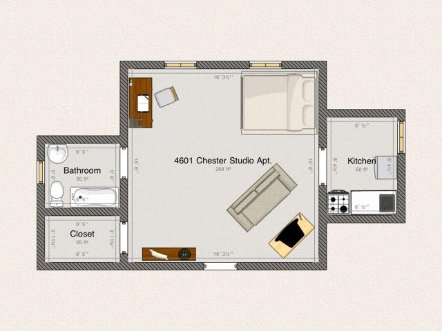 Apartment for rent in Philadelphia, Pennsylvania