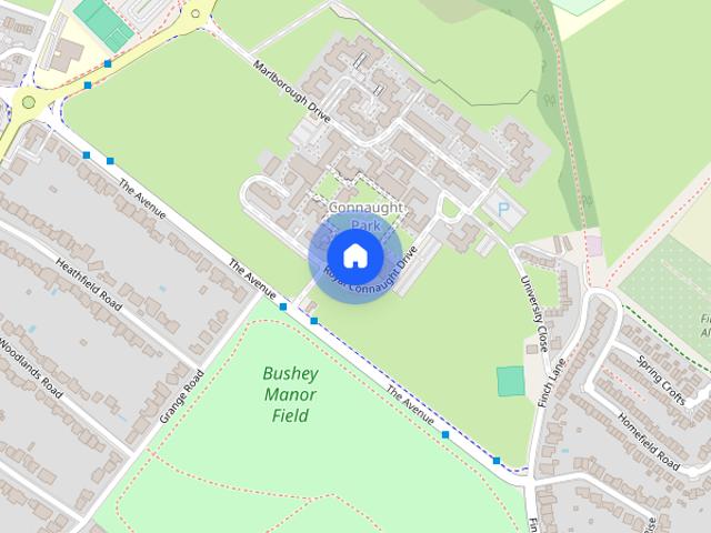 Apartment for rent in Connaught Park, Bushey