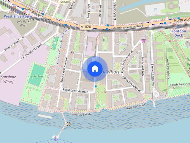 Apartment for rent in Silvertown, Greater London
