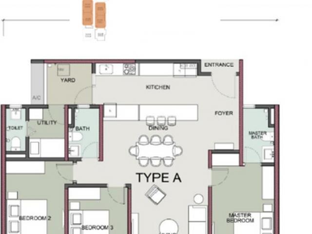 Condominium for sale in Country Heights Damansara, Kuala Lumpur