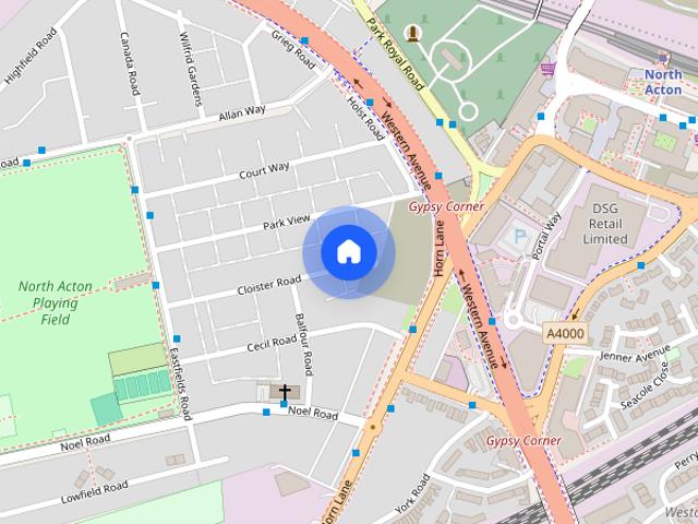 Apartment for rent in London Borough of Ealing, Park Royal
