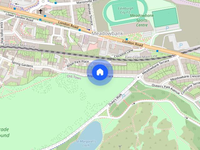 Apartment for rent in Meadowbank, Scotland