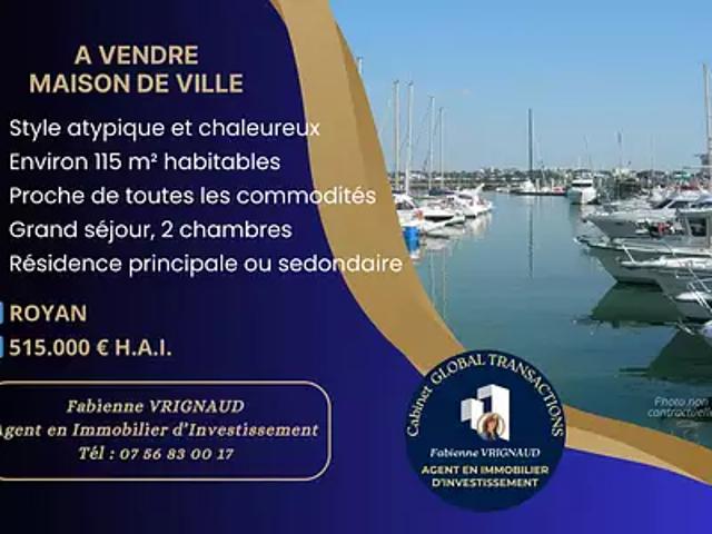 Maison vente à Rochefort, Royan