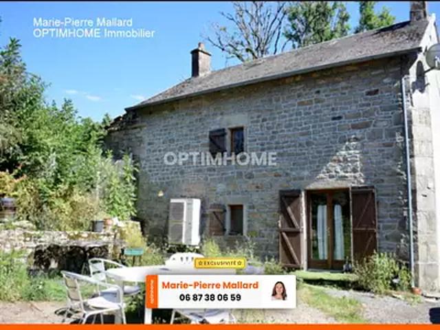 Maison vente à Guéret, Royère-de-vassivière