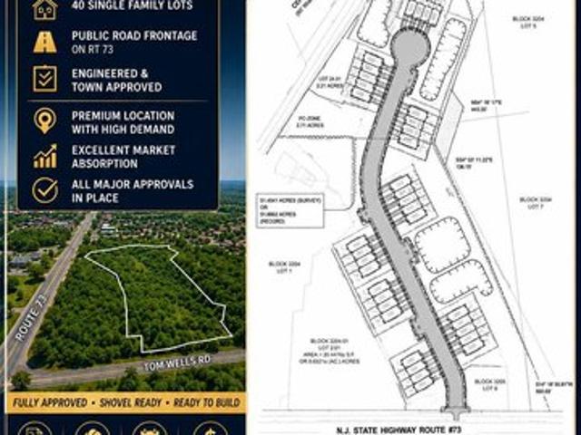Land for sale in Berlin, Camden County