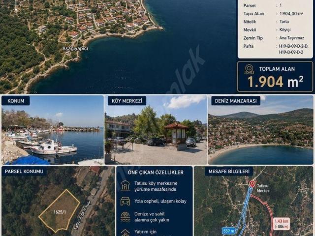 Küçük Bakraç, Erdek içerisinde satılık Arsa
