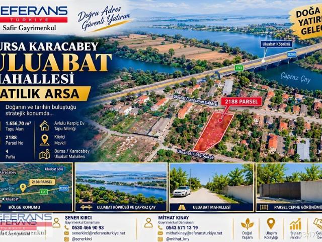 Uluabat, Karacabey içerisinde satılık Arsa