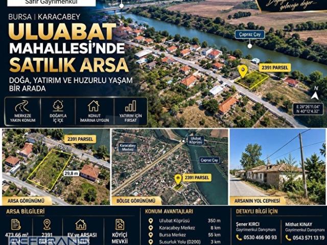 Uluabat, Karacabey içerisinde satılık Arsa