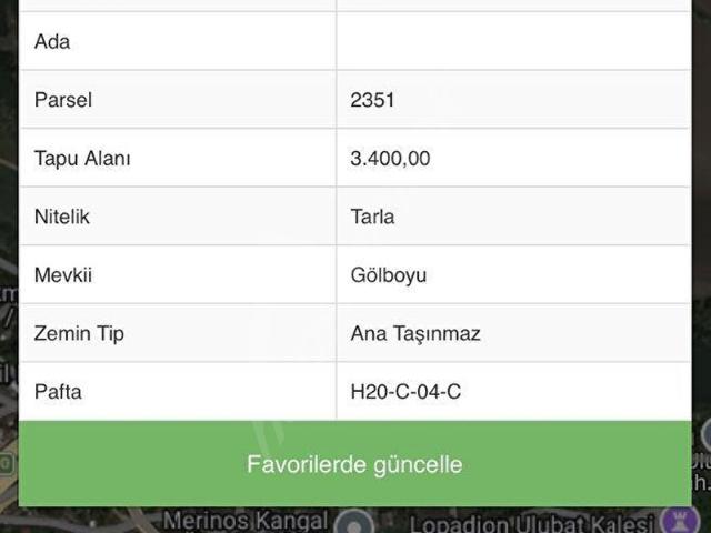 Karacabey, Bursa içerisinde satılık Arsa