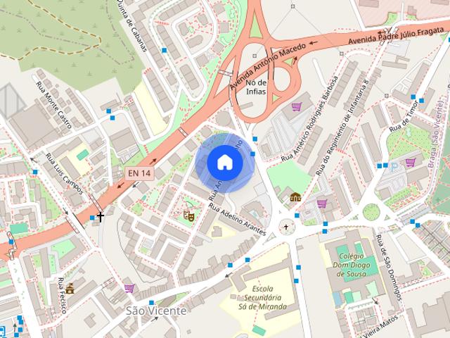 Apartamento alugar em Braga (São Vicente), Braga