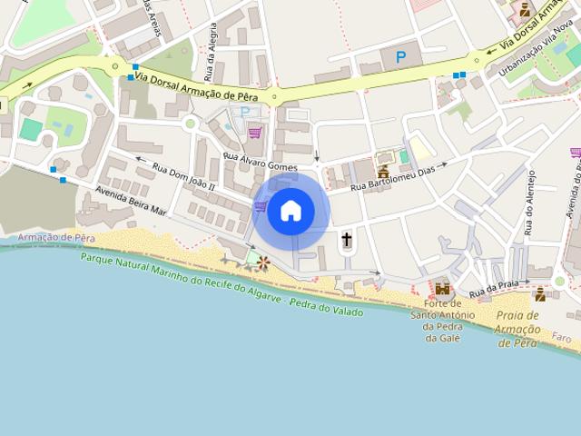 Apartamento alugar em Armação De Pêra, Faro