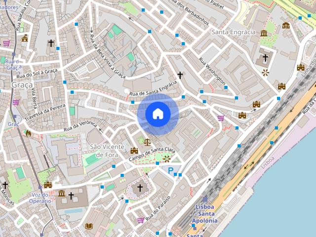 Apartamento alugar em São Vicente de Fora, Lisboa