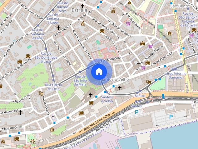 Apartamento alugar em Estrela, Lisboa