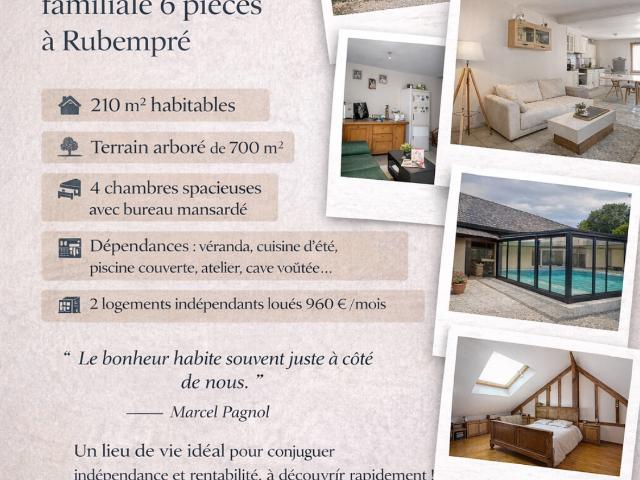 Maison vente à Amiens, Rubempré