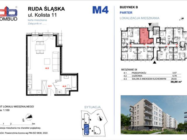 Mieszkanie na sprzedaż w Ruda Śląska, Śląskie