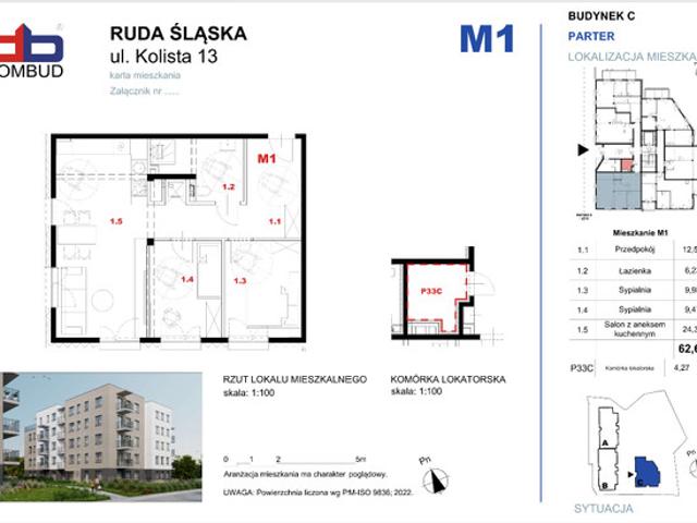 Mieszkanie na sprzedaż w Ruda Śląska, Śląskie