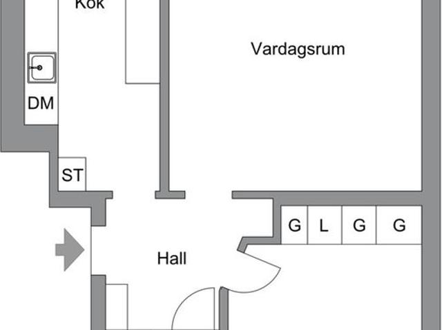 Lägenhet hyra i Hagaborg, Karlstad