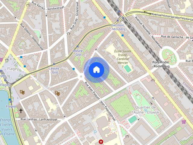 Kamer location à Quartier de l’Aulne - Elswijk, Ixelles - Elsene