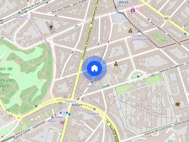 Kamer location à Saint-gilles, Bruxelles