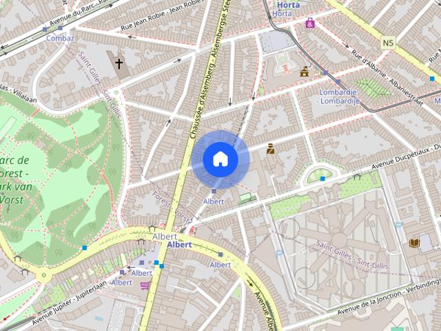 Kamer location à Saint-gilles, Bruxelles