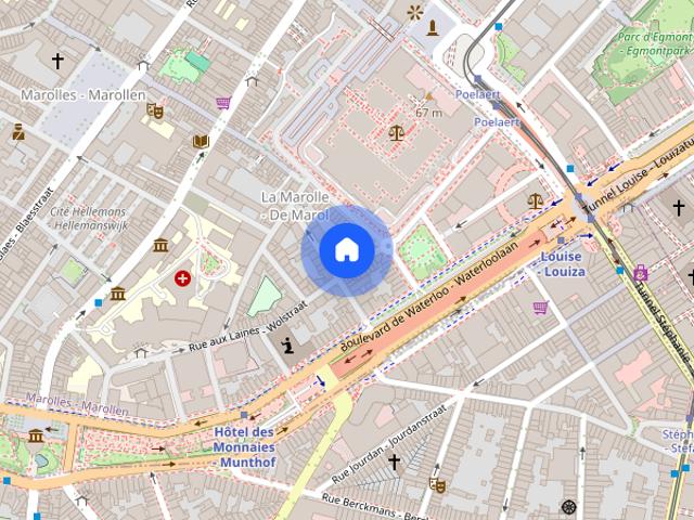 Appartement location à Marolles - Marollen, Bruxelles - Brussel