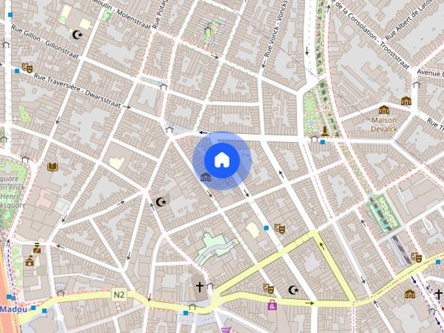 Appartement location à D'hoye, Bruxelles