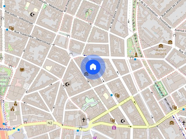 Appartement location à D'hoye, Bruxelles