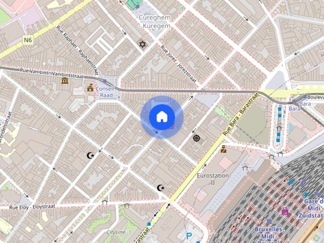 Maison location à Anderlecht, Bruxelles