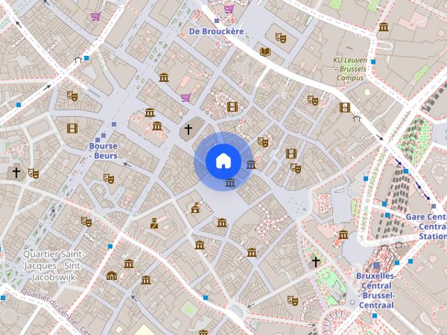 Appartement location à Quartier du Centre - Centrumwijk, Bruxelles - Brussel