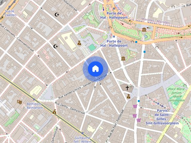 Appartement location à Saint-gilles, Bruxelles