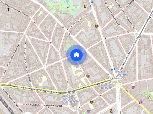 Kamer location à La Chasse - De Jacht, Etterbeek