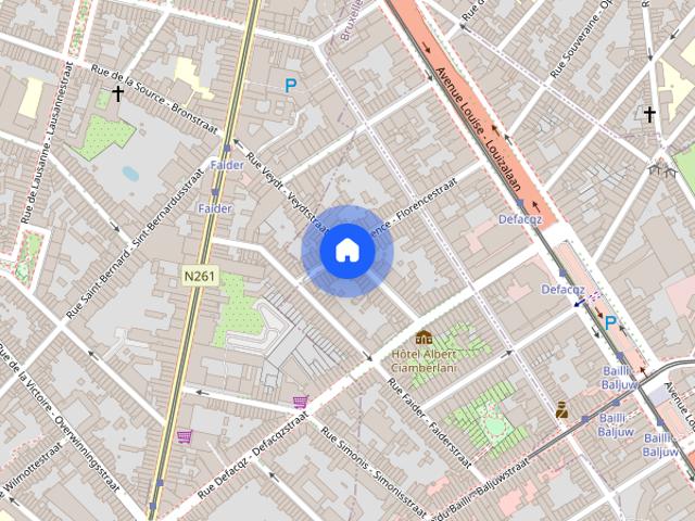 Kamer location à Ixelles - Elsene, Brussel-Hoofdstad - Bruxelles-Capitale