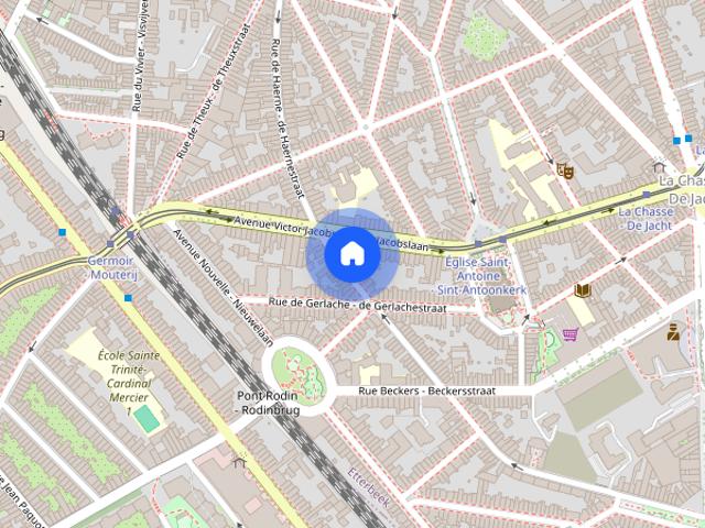 Kamer location à Etterbeek, Bruxelles
