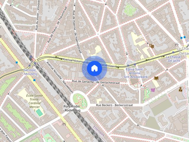 Kamer location à Etterbeek, Bruxelles