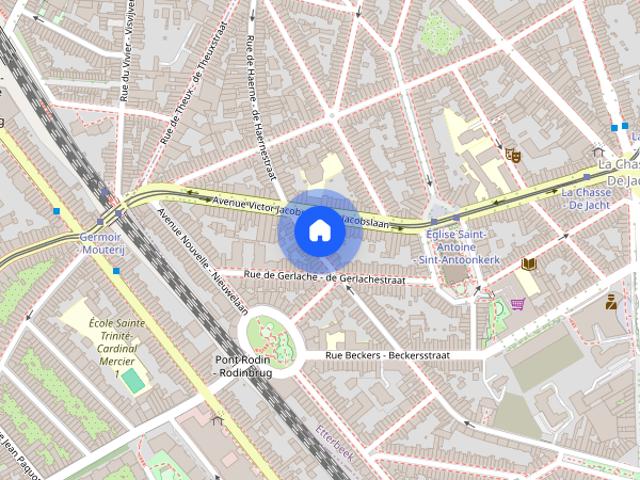 Kamer location à Etterbeek, Bruxelles