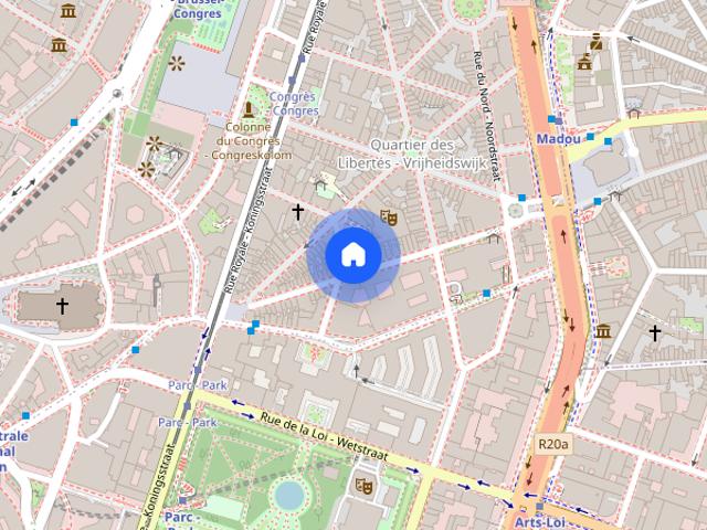 Appartement location à Quartier des Libertés - Vrijheidswijk, Bruxelles - Brussel