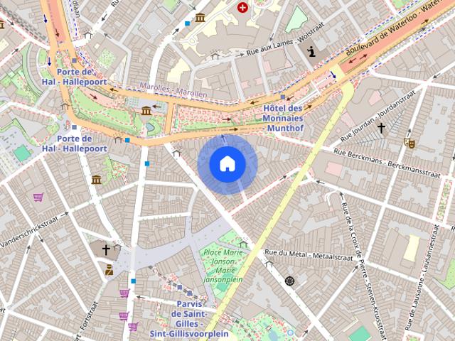 Kamer location à Saint-gilles, Bruxelles