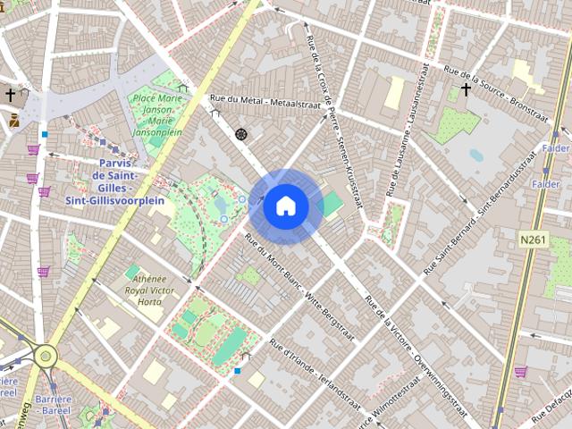 Maison location à Saint-gilles, Bruxelles